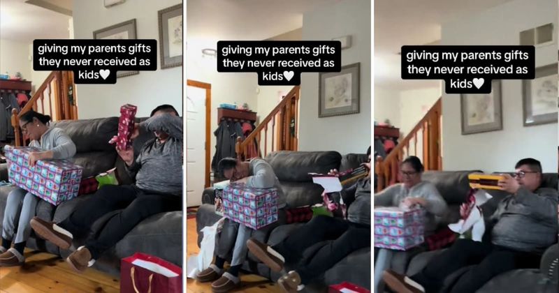 Daughter gifts parents the toys they couldn't have as kids and their reaction is heartwarming - Vimarsana News
