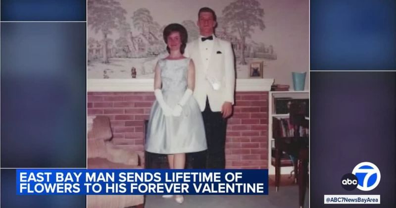 Late husband sends his wife flowers and a card every year on Valentine's Day - Vimarsana News