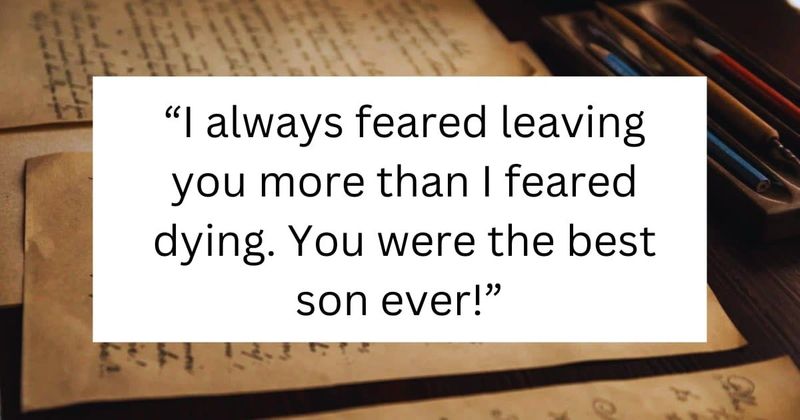 Son finds mom's heart-wrenching letter after she died due to cancer and it has the internet in tears - Vimarsana News