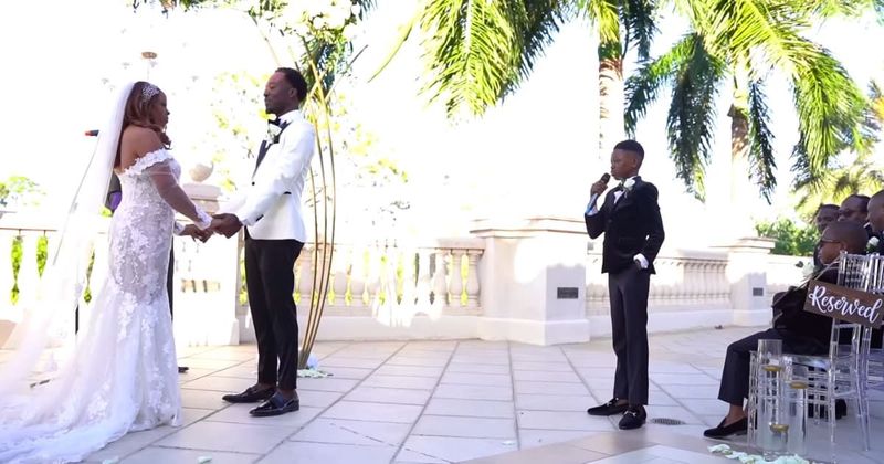 12-year-old boy's heart-melting performance at parents' vow renewal is winning the internet - Vimarsana News