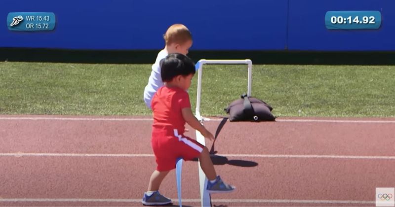 Adorable clips show what would happen if cute babies competed in the Olympics - Vimarsana News